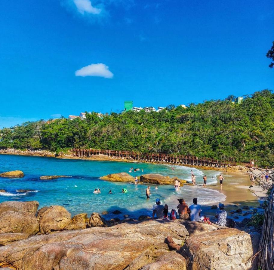 Bombas/ Bombinhas, A 50M Do Mar, Apartamento 2 Quartos, Com Churrasqueira Na Sacada, Ar E Wi-Fi Luaran gambar