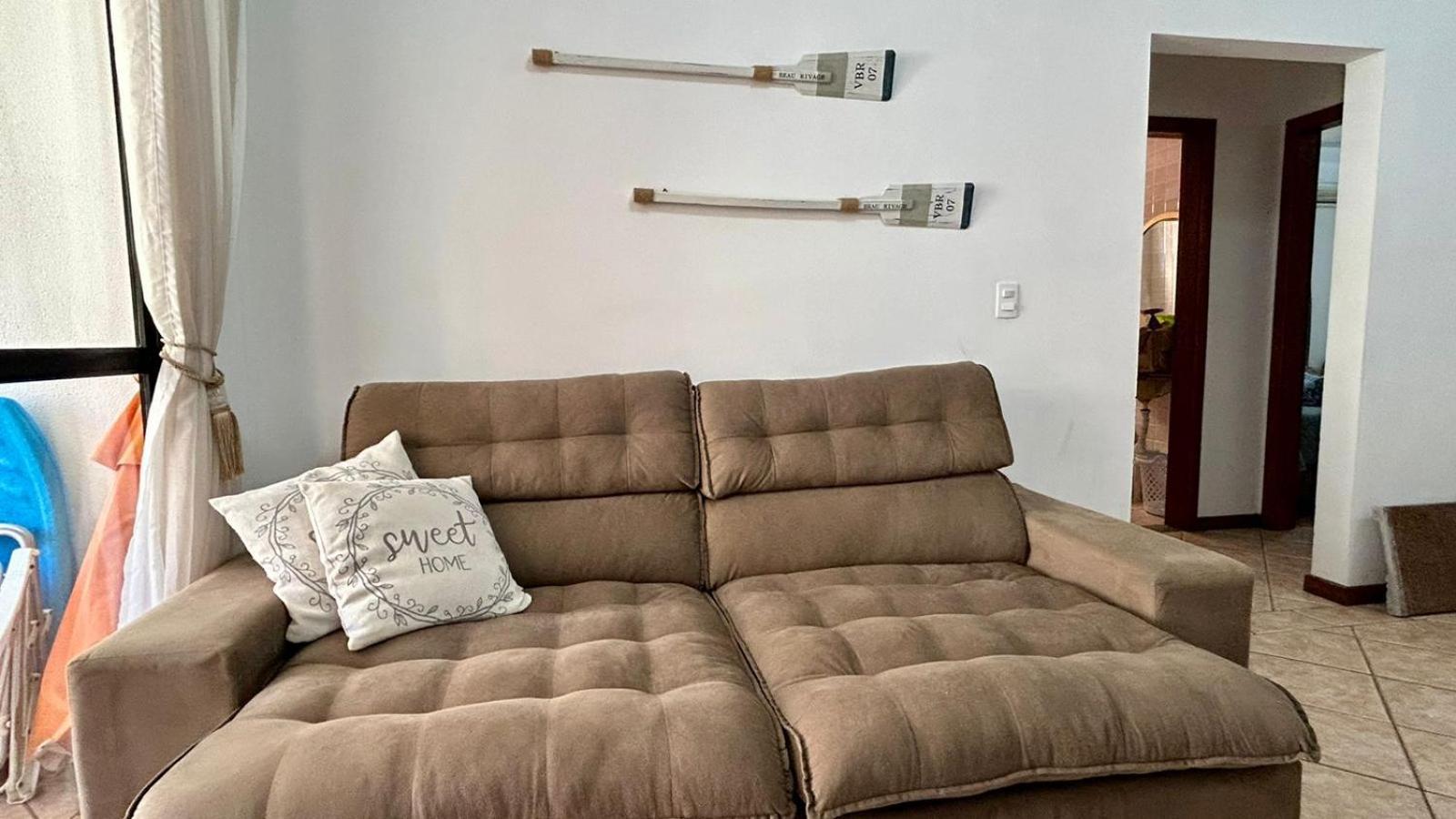 Bombas/ Bombinhas, A 50M Do Mar, Apartamento 2 Quartos, Com Churrasqueira Na Sacada, Ar E Wi-Fi Luaran gambar